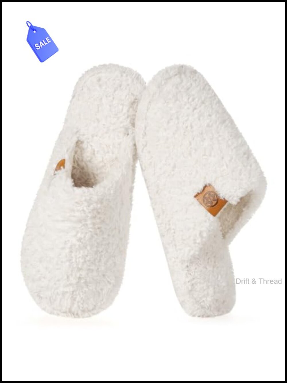 Women's Cozy Slippers Warm Fuzzy Faux Fur Slip On House Slippers Memory Foam